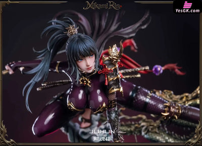 Female Ninja Mikami Rin Statue - JuHun Create Studio