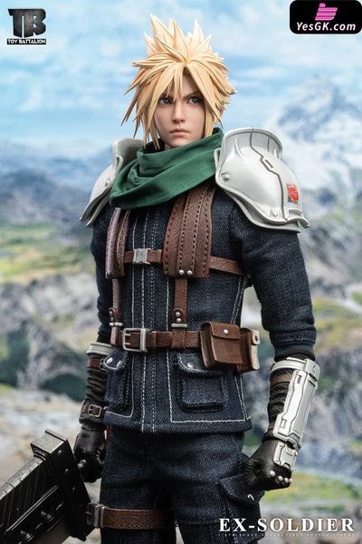 Final Fantasy 1/6 SOLDIER Cloud Strife TB025A TB025B Action Figure - TOYS BATTALION Studio [Pre-Order] Final Fantasy