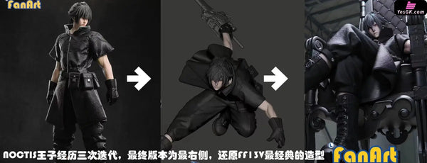 Final Fantasy 13 Noctis Lucis Caelum Statue - Fanart Studio [Pre-Order]