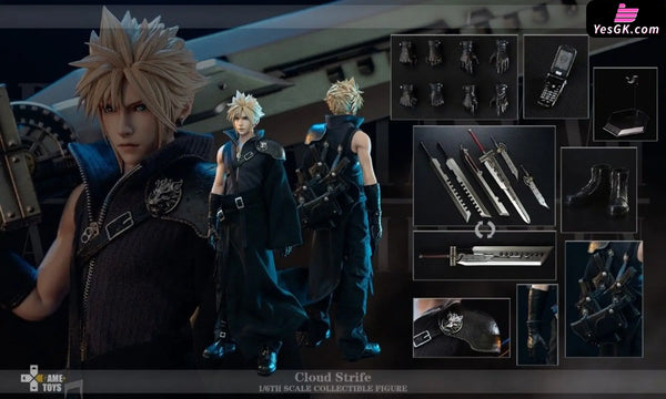 Final Fantasy AC Cloud Strife 1/6 Licensed Action Figure - GAMETOYS Studio [In-Stock] - Final Fantasy