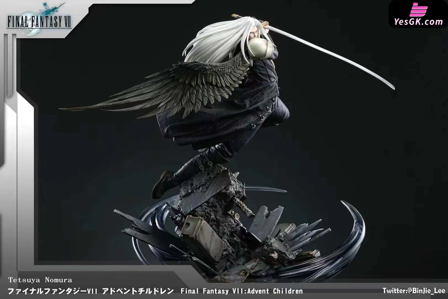 Final Fantasy Advent Child Cloud Vs Sephiroth Statue - Fanart Studio [Pre-Order]