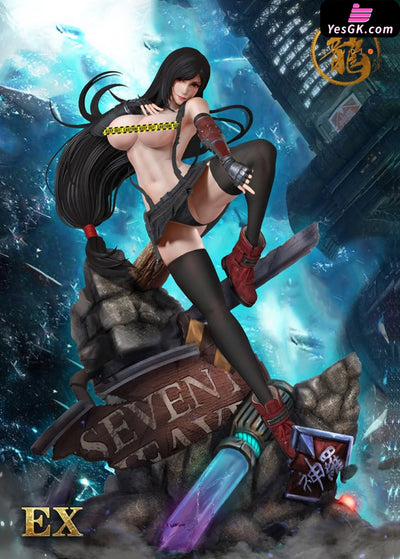 Final Fantasy Battle Tifa Lockhart 1/4 GK Statue - Dragon Studio [In-Stock] Full Payment / EX Final Fantasy