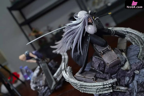 Final Fantasy Destiny Battle 2.0 Cloud Strife & Sephiroth Statue - TheOnes Studio [Pre-Order] - Final Fantasy