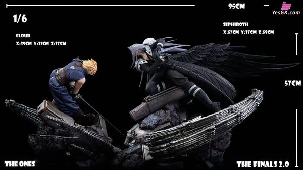 Final Fantasy Destiny Battle 2.0 Cloud Strife & Sephiroth Statue - TheOnes Studio [Pre-Order] - Deposit / Battle Set