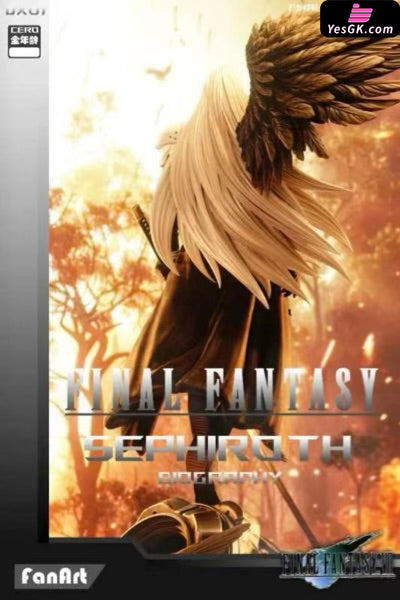 Final Fantasy DX01 Final Fantasy VII: Advent Children Sephiroth Revision 1/3 GK Statue - FanArt Studio [In-Stock]