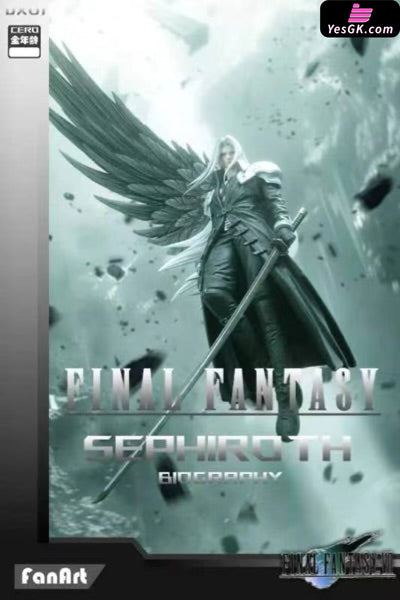 Final Fantasy DX01 Final Fantasy VII: Advent Children Sephiroth Revision 1/3 GK Statue - FanArt Studio [In-Stock]