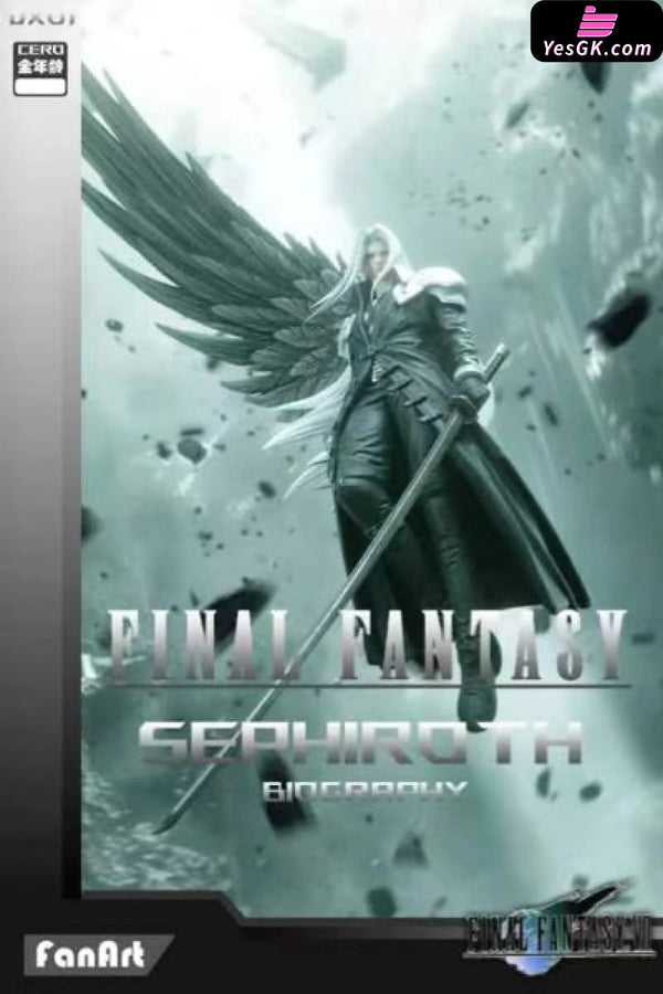 Final Fantasy DX01 Final Fantasy VII: Advent Children Sephiroth Revision 1/3 GK Statue - FanArt Studio [In-Stock]