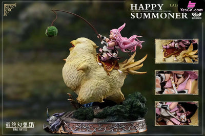 Final Fantasy Joyful Lalafell Summoner Resin Statue - Sunbird Studio [Pre-Order]
