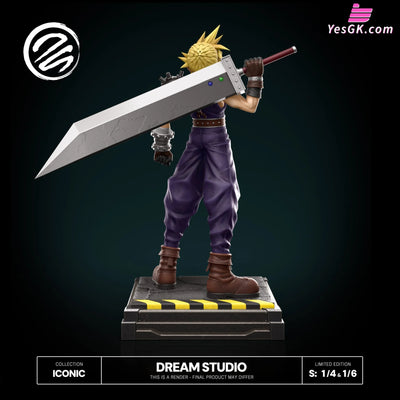 Final Fantasy OG Cloud FFVII GK Statue - Dream Studio [Pre-Order] Final Fantasy