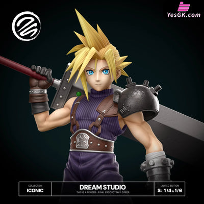Final Fantasy OG Cloud FFVII GK Statue - Dream Studio [Pre-Order] Final Fantasy