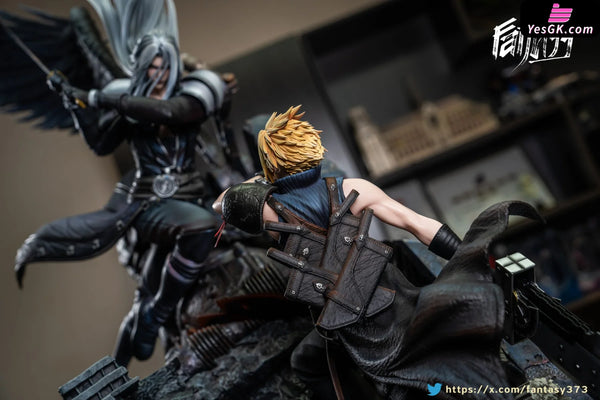 Final Fantasy Sephiroth VS Cloud Strife GK Statue - FANTASY Studio & Dragon Studio [Pre-Order] Final Fantasy