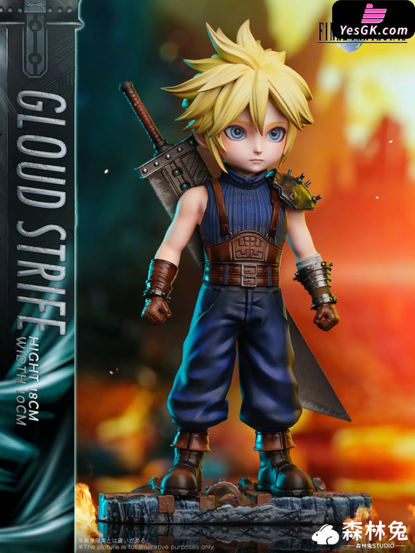Final Fantasy Small Cloud Strife GK Statue - Forest Rabbit Studio [Pre-Order] Final Fantasy