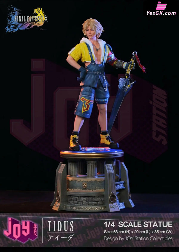 Final Fantasy Tidus 1/4 GK Statue - JOY STATION Studio [In-Stock] Full Payment Final Fantasy