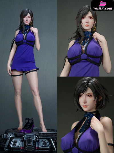 Final Fantasy Tifa 1/3 GK Statue - Creation Studio [In-Stock] Full Payment / Silicone Double Heads Final Fantasy