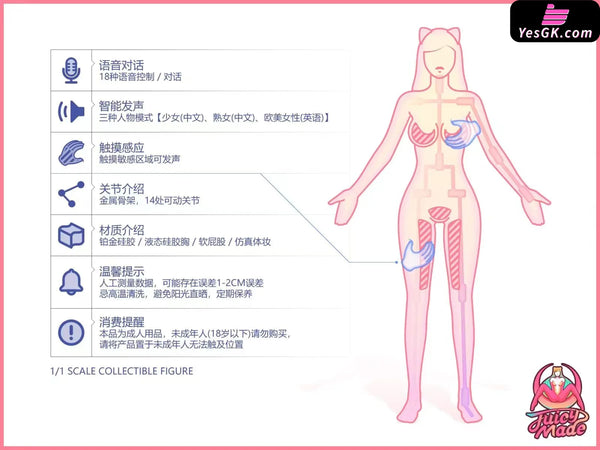 Final Fantasy Tifa Doll - Juicy Made Studio [Pre-Order]