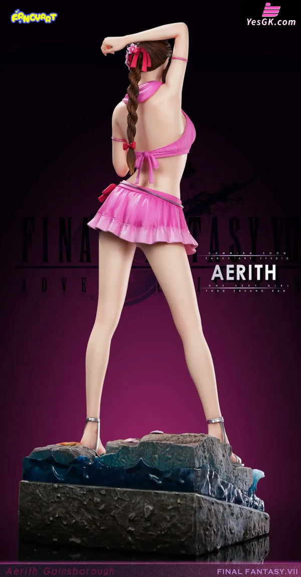 Final Fantasy VII Bikini Series 02 Aerith Statue - Fancy Art Studio - Final Fantasy
