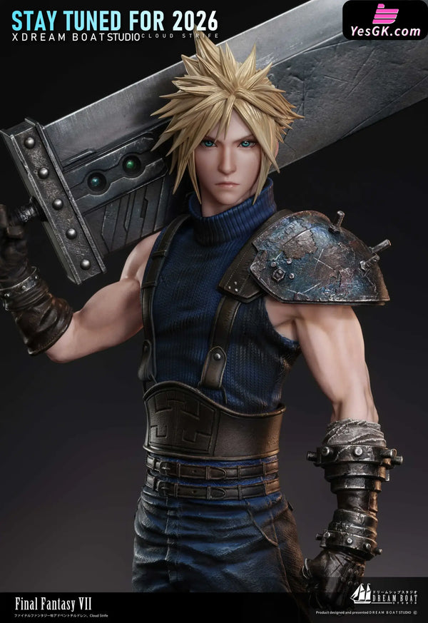 Final Fantasy VII Cloud Strife Statue - Dream Boat Studio - Final Fantasy