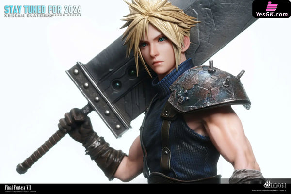 Final Fantasy VII Cloud Strife Statue - Dream Boat Studio - Final Fantasy