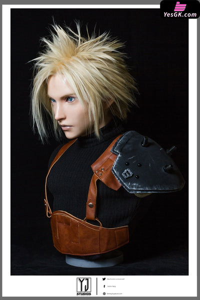 Final Fantasy Vii Kuraudo Sutoraifu Bust Resin Statue - Yj Studio [Pre-Order]