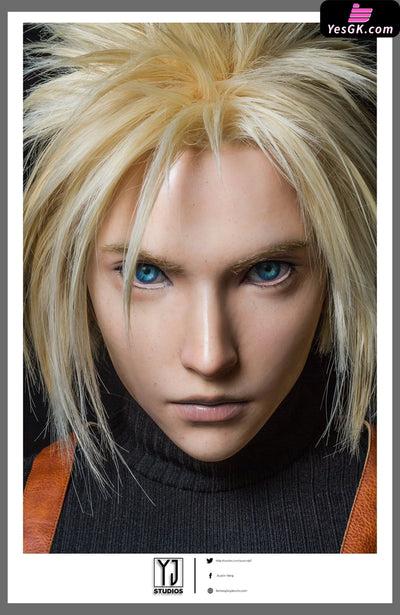 Final Fantasy Vii Kuraudo Sutoraifu Bust Resin Statue - Yj Studio [Pre-Order]