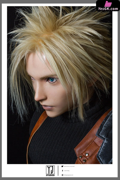 Final Fantasy Vii Kuraudo Sutoraifu Bust Resin Statue - Yj Studio [Pre-Order]