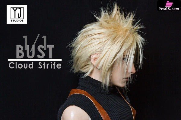 Final Fantasy Vii Kuraudo Sutoraifu Bust Resin Statue - Yj Studio [Pre-Order]