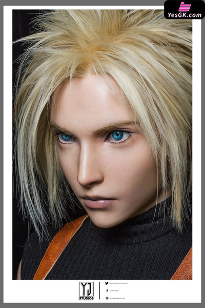 Final Fantasy Vii Kuraudo Sutoraifu Bust Resin Statue - Yj Studio [Pre-Order]