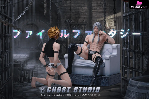 Final Fantasy Vii Sephiroth & Cloud Strife In Imprisonment Statue - Ghost Studio [Pre-Order]