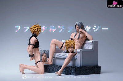 Final Fantasy Vii Sephiroth & Cloud Strife In Imprisonment Statue - Ghost Studio [Pre-Order]