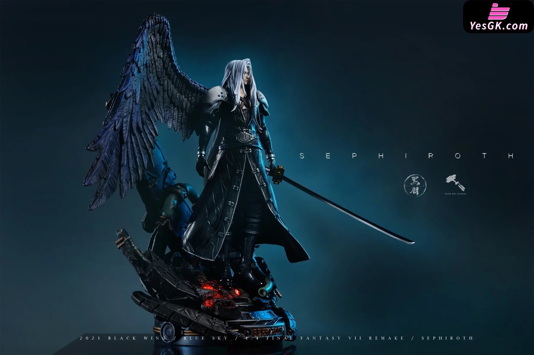 Final Fantasy Vii Sephiroth Resin Statue - Black Wing Studio [Pre-Order Closed]