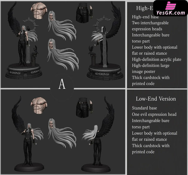 Final Fantasy VII Sephiroth Statue - NekoNest Studio