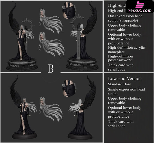 Final Fantasy VII Sephiroth Statue - NekoNest Studio