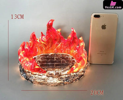 Fire Base With Lighting Effect Platform Only - Super Studio Full Payment Others
