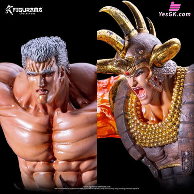Fist Of The North Star Kenshiro Vs. Raoh Resin Statue - Figurama Studio [Pre - Order]