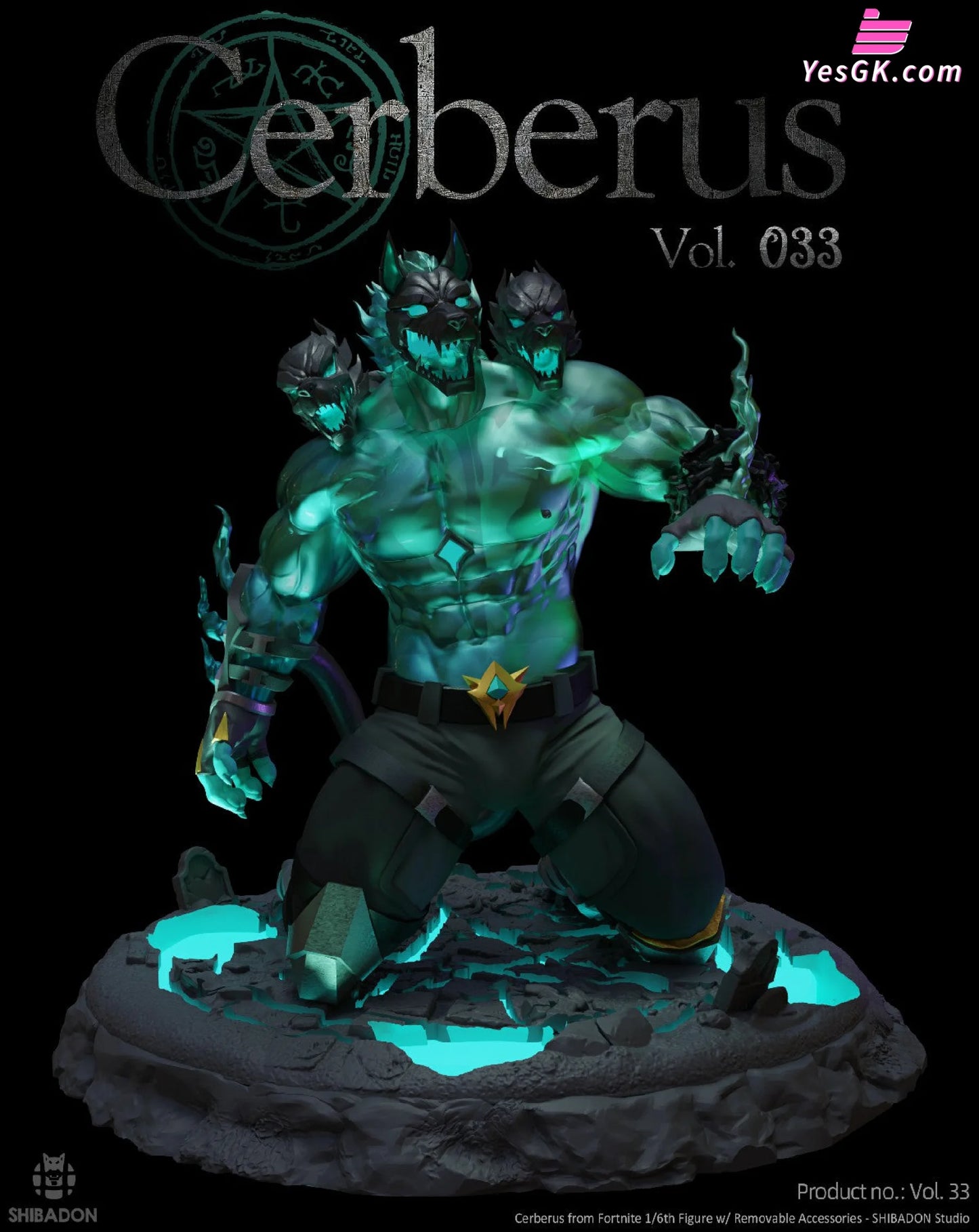 Fortnite Cerberus Statue - Shibadon Studio [Pre-Order] Deposit / 1/6 Scale Nsfw 18 + Collection