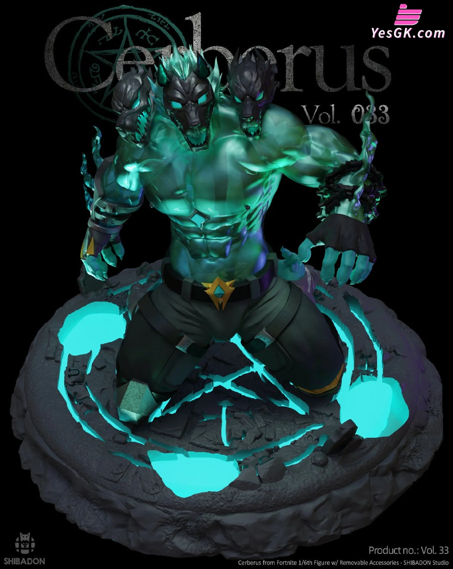 Fortnite Cerberus Statue - Shibadon Studio [Pre-Order] Others