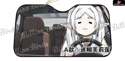 Frieren: Beyond Journey’s End Car front sunshade Frieren Peripheral - Plover Studio [Pre-Order] Deposit / A Version