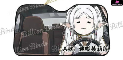 Frieren: Beyond Journey’s End Car front sunshade Frieren Peripheral - Plover Studio [Pre-Order] Deposit / A Version