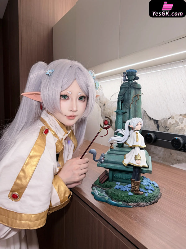 Frieren & Brave Stone Carving 1/6 GK Statue - Seven Studio [In-Stock] - Full Payment - Frieren