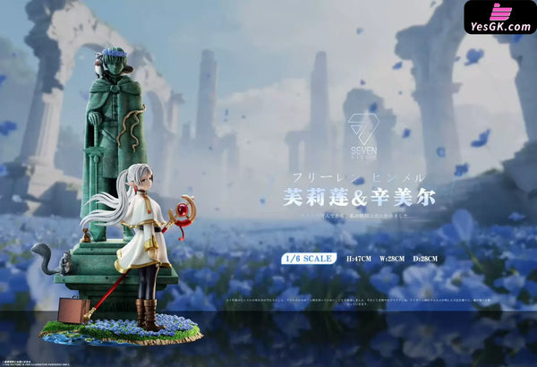 Frieren & Brave Stone Carving 1/6 GK Statue - Seven Studio [In-Stock] - Full Payment - Frieren