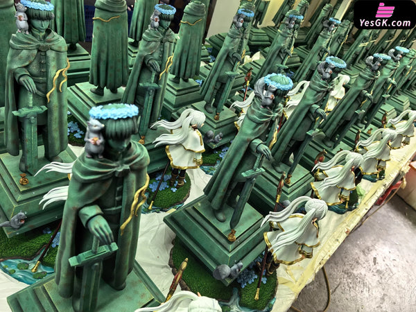 Frieren & Brave Stone Carving 1/6 GK Statue - Seven Studio [In-Stock] - Full Payment - Frieren