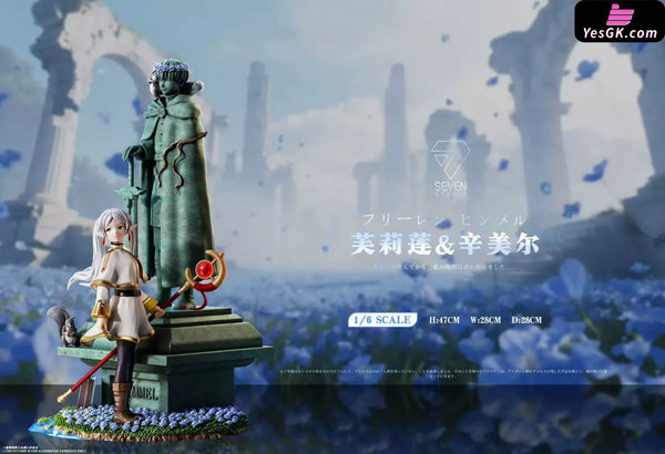 Frieren & Brave Stone Carving 1/6 GK Statue - Seven Studio [In-Stock] - Full Payment - Frieren