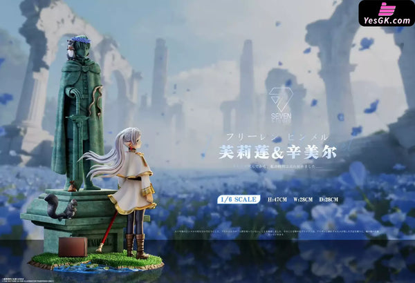 Frieren & Brave Stone Carving 1/6 GK Statue - Seven Studio [In-Stock] - Full Payment - Frieren