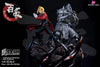 Fullmetal Alchemist Alphonse Elric & Edward Resin Statue - Best Hero Studio Lseven [In-Stock] Other