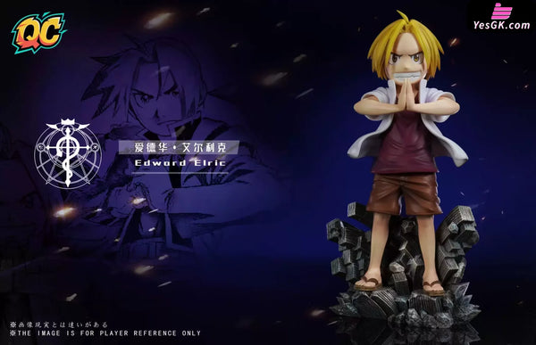 Fullmetal Alchemist Edward Elric & Alphonse Elric GK Statue - Qi Chen Studio [In-Stock] - Others
