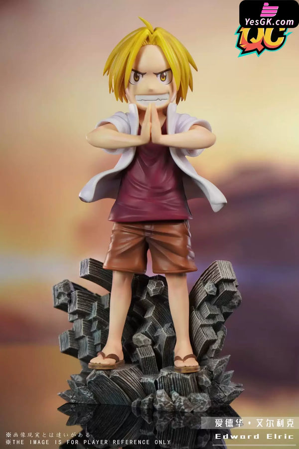 Fullmetal Alchemist Edward Elric & Alphonse Elric GK Statue - Qi Chen Studio [In-Stock] - Others