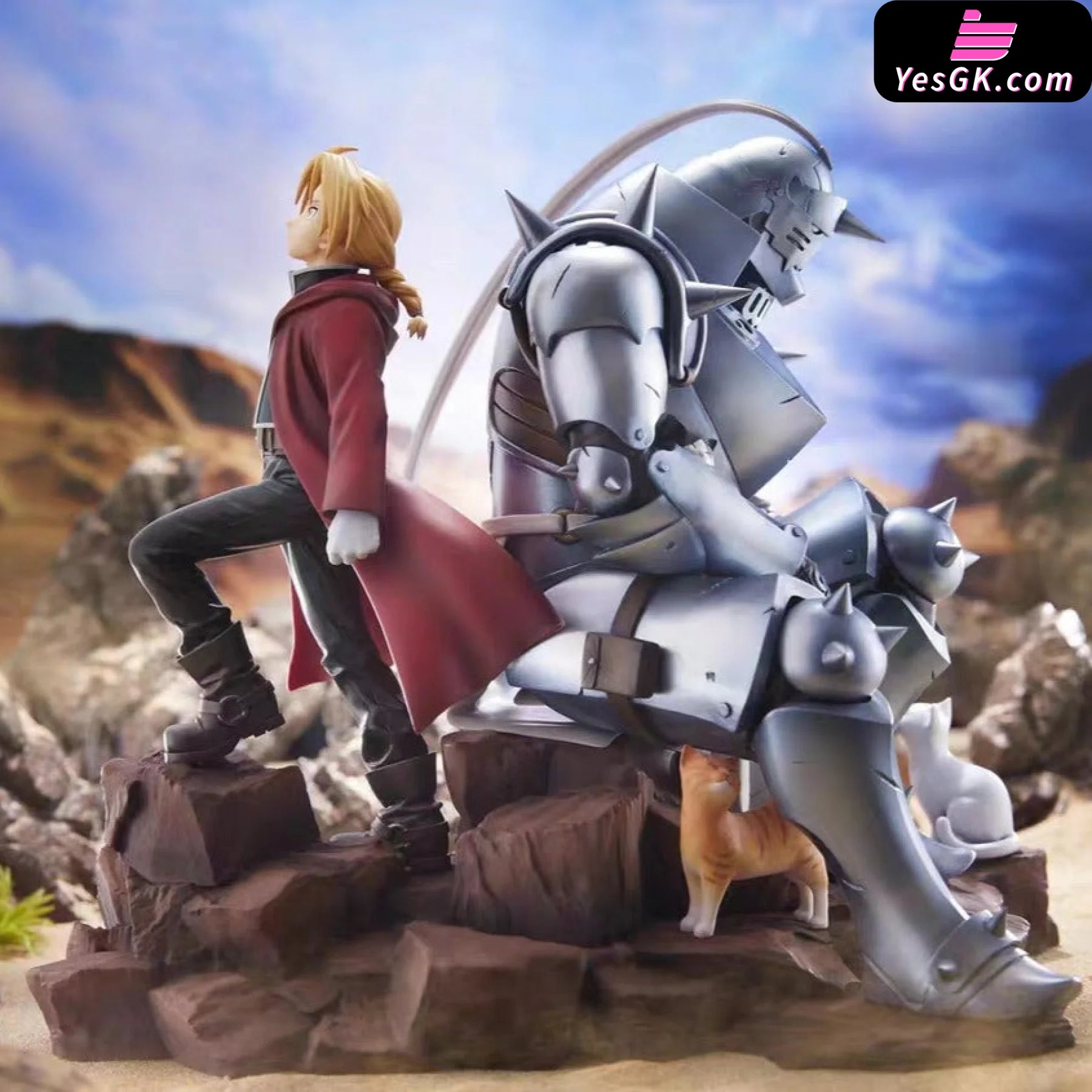 Fullmetal Alchemist Edward Elric & Alphonse (Licensed) Statue - Proof Studio [Pre-Order] Other