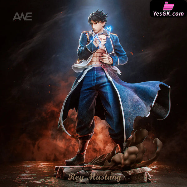 Fullmetal Alchemist Roy Mustang Statue - ANE Studio