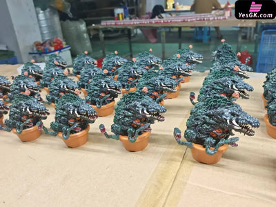 Fun Theater 2 Plants vs. Godsilla GK Statue - Hard Shell Studio [In-Stock] - Full Payment - Others