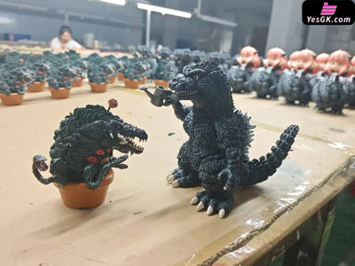 Fun Theater 2 Plants vs. Godsilla GK Statue - Hard Shell Studio [In-Stock] - Full Payment - Others
